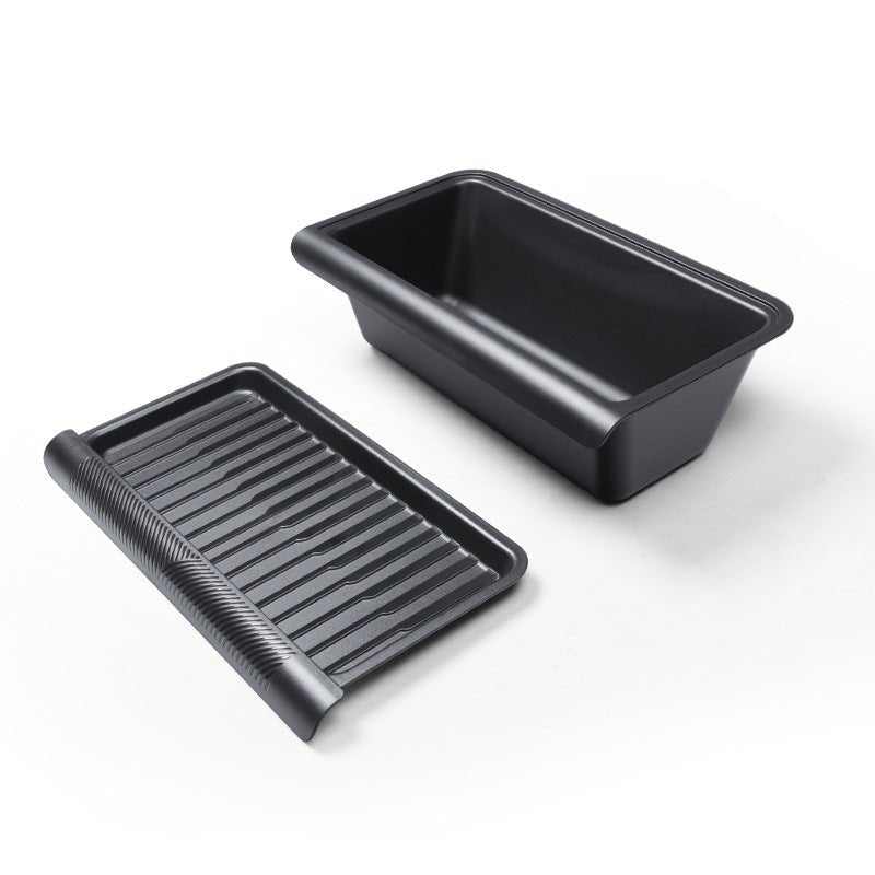 EVKITT Silicone Under Seat Storage Box & Organizer for Tesla Model Y Juniper (Premium Silicone, 1-Pack)