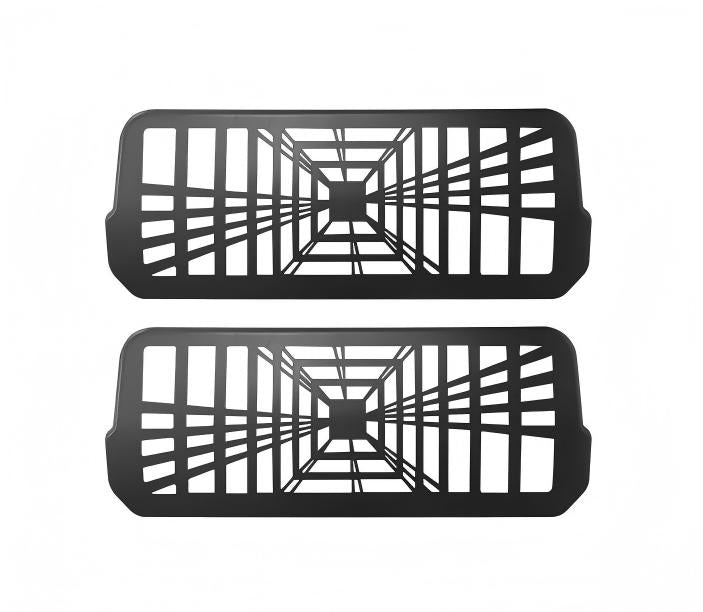 EVKITT Front Seat Underneath AC Vent Covers for Tesla Model 3 Highland (Premium ABS & Insect Mesh, 2-Pack)