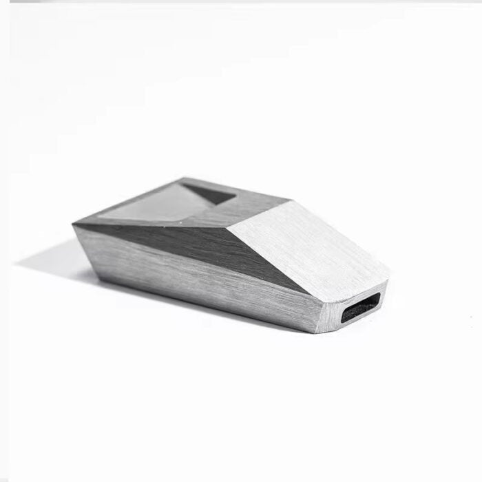EVKITT Cyberwhistle Collectible Toy for Cybertruck & All Tesla Models Universal Stainless Steel Matte Silver with Gift Box (1-Pack)