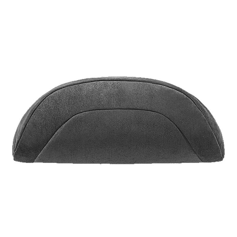 EVKITT for Tesla Model 3 Model Y Black Headrest Pillow Neck Support Cushion Memory Foam PU Leather Interior Comfort Accessory