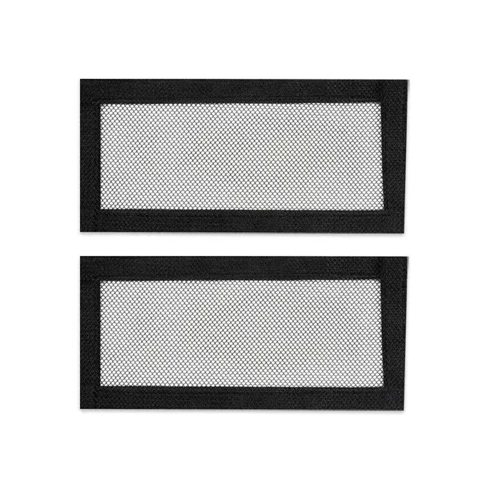 EVKITT Under Seat Air Vent Cover Mesh Outlet Protector for Tesla Model Y Model 3 (Premium High-Density Mesh Polymer, Anti-Clogging 2-Piece Set)