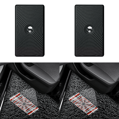 EVKITT Door LED Puddle Projector Lights for Tesla Model 3 Highland & Y Juniper (Quartz Glass, 2-Pack)