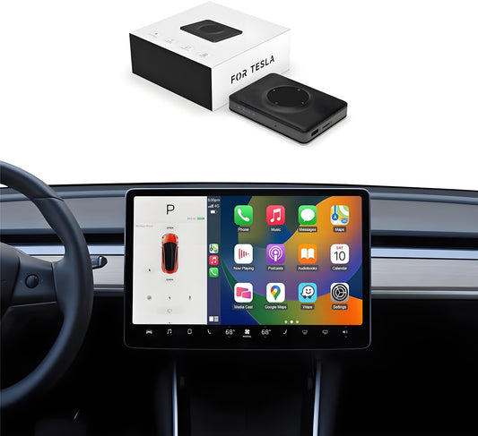 EVKITT Wireless Apple CarPlay Adapter Smart Box Converter for Tesla Model Y 3 X S