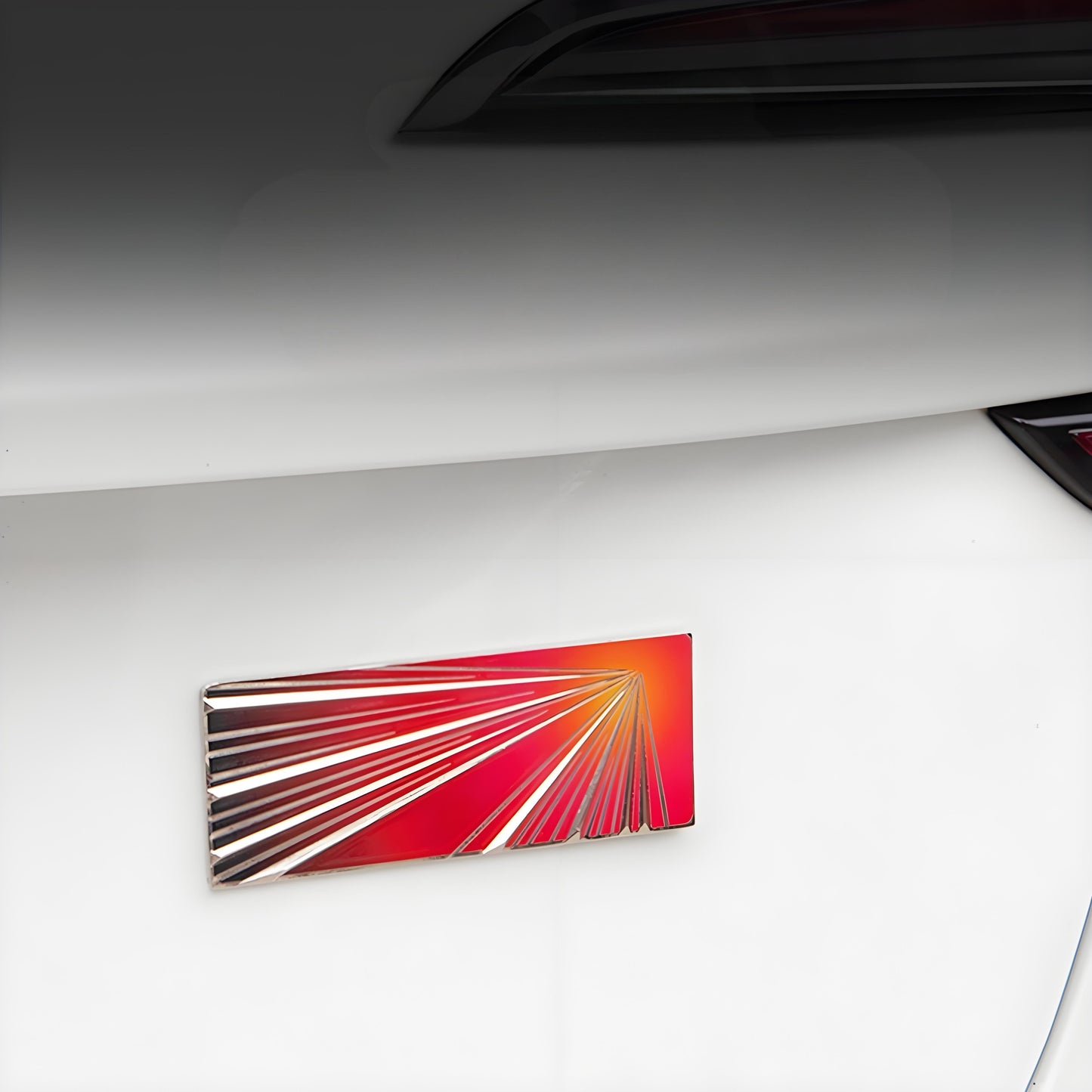 EVKITT Metal Launch Edition Emblem Badge for Tesla Model Y Juniper (Premium Zinc Alloy, Matte Black 3D)