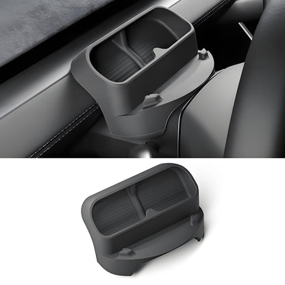 EVKITT Silicone Center Console Sunglasses Holder Organizer for Tesla Model Y Juniper & Model 3 Highland (Premium Flexible Silicone)