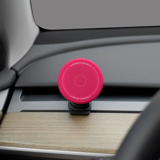 EVKITT Silicone Dashboard Magnetic Phone Holder for Tesla Model 3 & Y 2021-2023 (Premium Silicone Matrix, N52 MagSafe Fit)