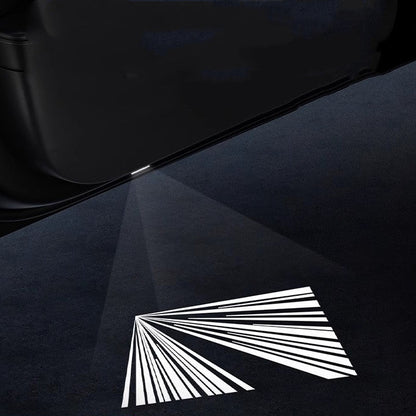 EVKITT Door LED Puddle Projector Lights for Tesla Model Y & Model 3 (Quartz Glass, 2-Pack)