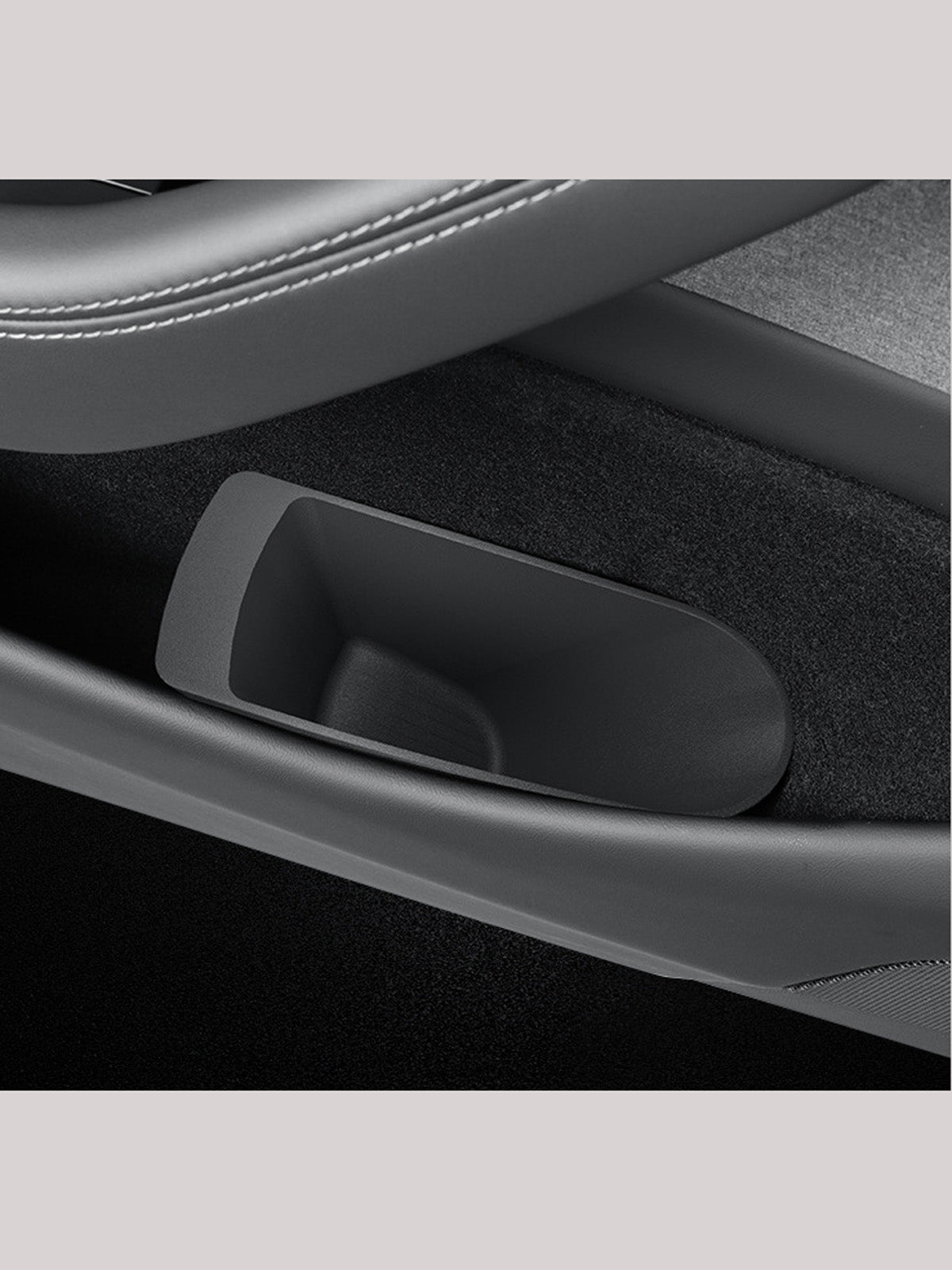 EVKITT Front Door Handle Storage Box Organizer for Tesla Model 3 Highland & Model Y Juniper 2025+ – Driver & Passenger Side Storage Trays