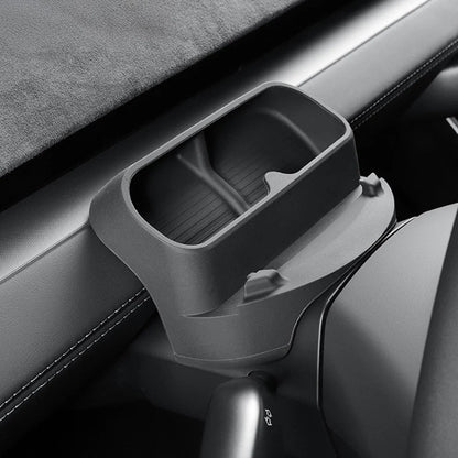EVKITT Silicone Center Console Sunglasses Holder Organizer for Tesla Model Y Juniper & Model 3 Highland (Premium Flexible Silicone)