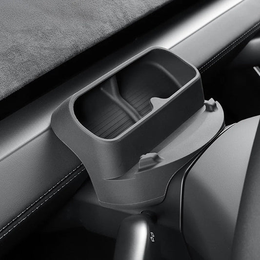 EVKITT Silicone Center Console Sunglasses Holder Organizer for Tesla Model Y Juniper & Model 3 Highland (Premium Flexible Silicone)