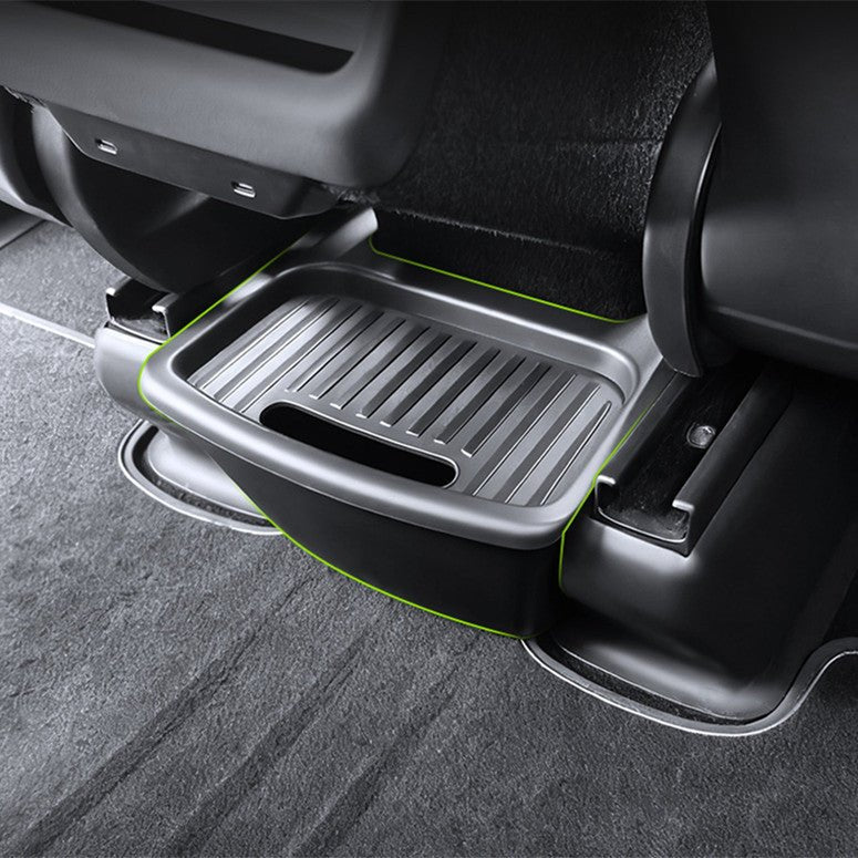 EVKITT Silicone Rear Middle Storage Box & Organizer for Tesla Model Y Juniper (Premium Silicone, 1-Pack)