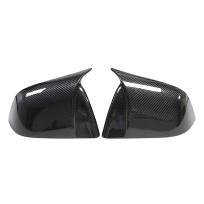 EVKITT Sport Performance Side Rearview Mirror Covers Caps for Tesla Model Y 2021-2024 (Premium Real Dry Carbon Fiber, Aerodynamic 2-Piece Set)