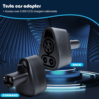 EVKITT CCS1 Combo to for Tesla Adapter DC Fast Charging Converter for Model Y Model 3
