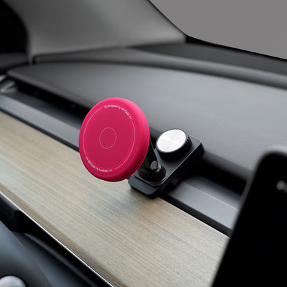 EVKITT Silicone Dashboard Magnetic Phone Holder for Tesla Model 3 & Y 2021-2023 (Premium Silicone Matrix, N52 MagSafe Fit)