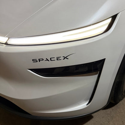 EVKITT SpaceX Logo Car Decal Sticker Window Tailgate Graphic for Tesla Model 3 Model Y Model S Model X