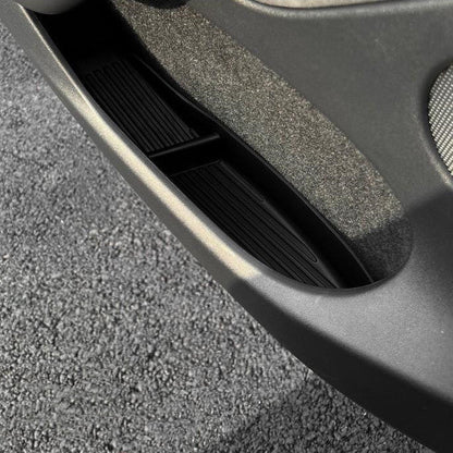 EVKITT Silicone Front & Rear Door Side Storage Boxes for Tesla Model Y Juniper & Model 3 Highland (Premium Silicone, 4-Pack)