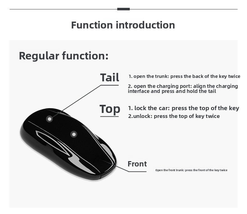 EVKITT Smart Remote Key Fob for Tesla Model 3 Y Highland Juniper 2021-2026 Passive Entry Intelligent Keyless Car Key