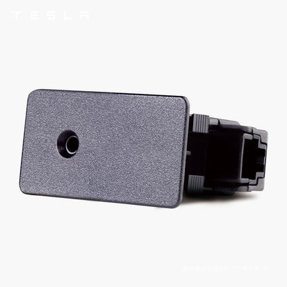 EVKITT LED Puddle Door Projector Courtesy Lights for Tesla Model Y 2021-2024 (High-Definition Quartz Glass Lens, Plug-and-Play 2-Pack)