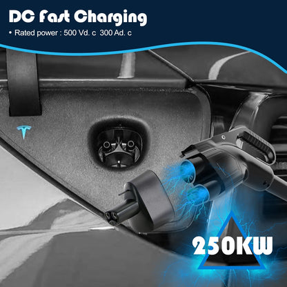 EVKITT CCS1 Combo to for Tesla Adapter DC Fast Charging Converter for Model Y Model 3