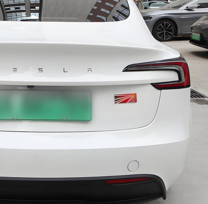 EVKITT Metal Launch Edition Emblem Badge for Tesla Model Y Juniper (Premium Zinc Alloy, Matte Black 3D)