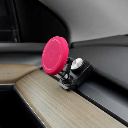 EVKITT Silicone Dashboard Magnetic Phone Holder for Tesla Model 3 & Y 2021-2023 (Premium Silicone Matrix, N52 MagSafe Fit)