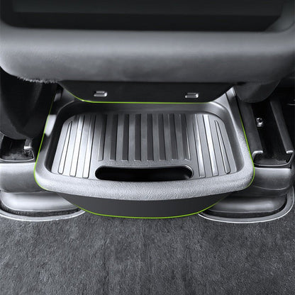 EVKITT Silicone Rear Middle Storage Box & Organizer for Tesla Model Y Juniper (Premium Silicone, 1-Pack)