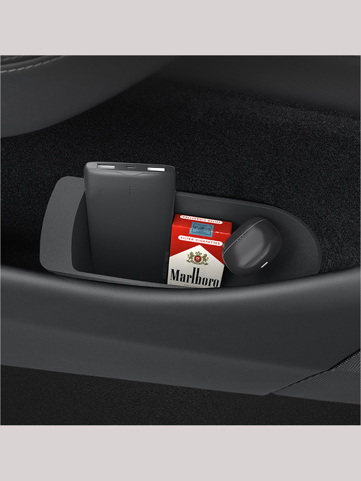 EVKITT Front Door Handle Storage Box Organizer for Tesla Model 3 Highland & Model Y Juniper 2025+ – Driver & Passenger Side Storage Trays