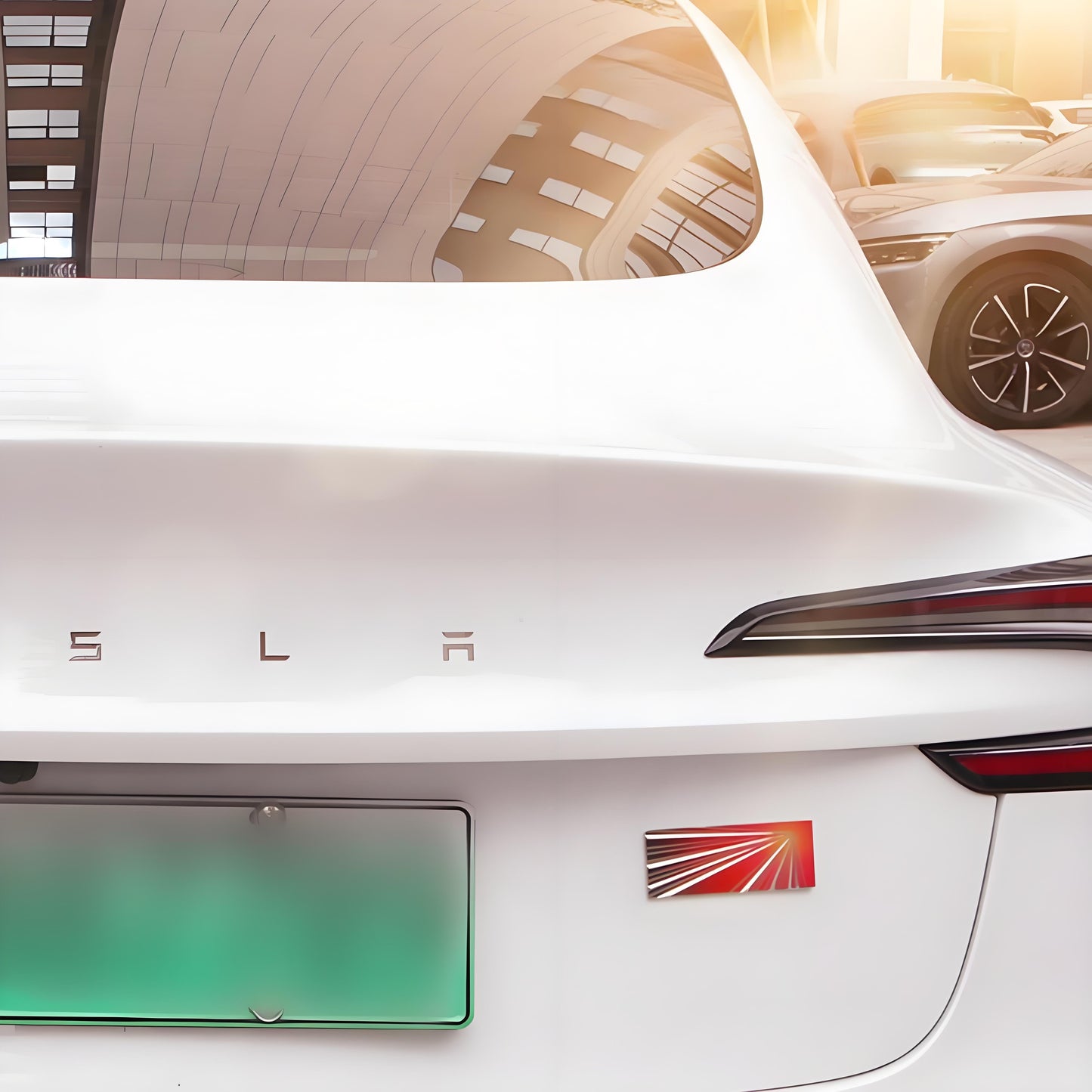 EVKITT Metal Launch Edition Emblem Badge for Tesla Model Y Juniper (Premium Zinc Alloy, Matte Black 3D)