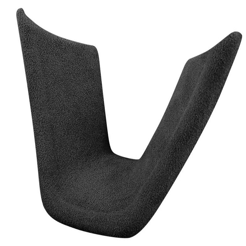 EVKITT Steering Wheel Panel Center Bezel Trim Cover for Tesla Model Y Juniper Model 3 Highland Premium Sport Alcantara Suede