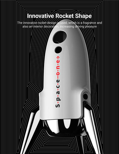 EVKITT Space One Rocket Perfume Diffuser Car Aromatherapy Air Freshener for Tesla Model Y 3 X S