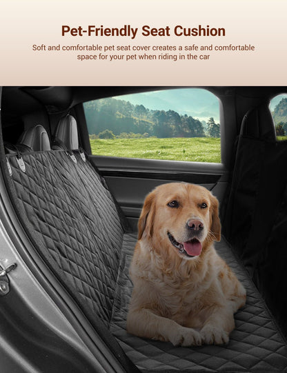 EVKITT Dog Seat Cover Travel Hammock for Tesla Cybertruck Model Y 3 X S (Double Zipper 600D Oxford, 1-Pack)