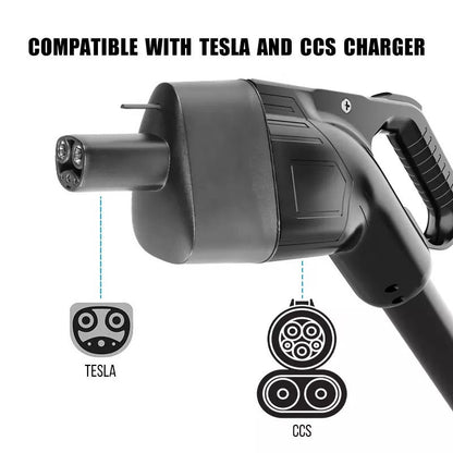 EVKITT CCS1 Combo to for Tesla Adapter DC Fast Charging Converter for Model Y Model 3
