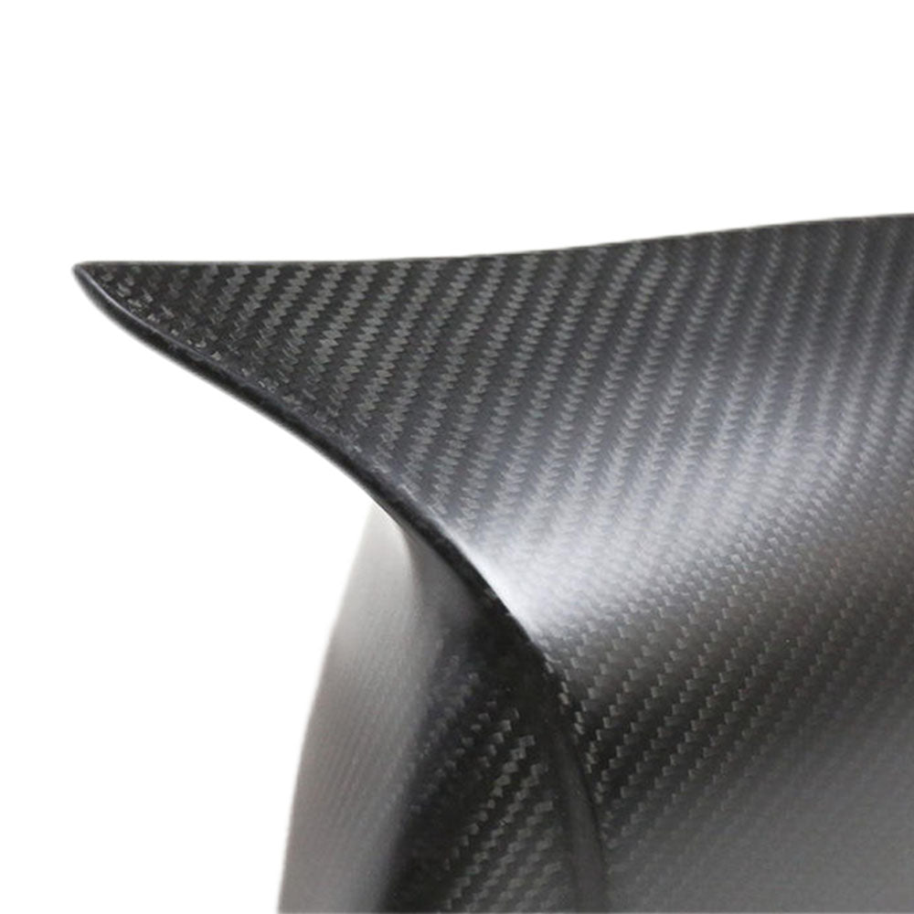 EVKITT Sport Performance Side Rearview Mirror Covers Caps for Tesla Model Y 2021-2024 (Premium Real Dry Carbon Fiber, Aerodynamic 2-Piece Set)