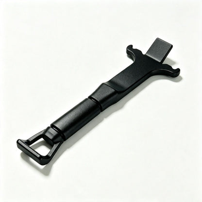 EVKITT Wheel Cap Removal Pry Bar Tool for Tesla Model Y & Model 3 (Premium Scratch-Free Hubcap Extractor, Matte Black 1PC)
