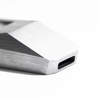 EVKITT Cyberwhistle Collectible Toy for Cybertruck & All Tesla Models Universal Stainless Steel Matte Silver with Gift Box (1-Pack)