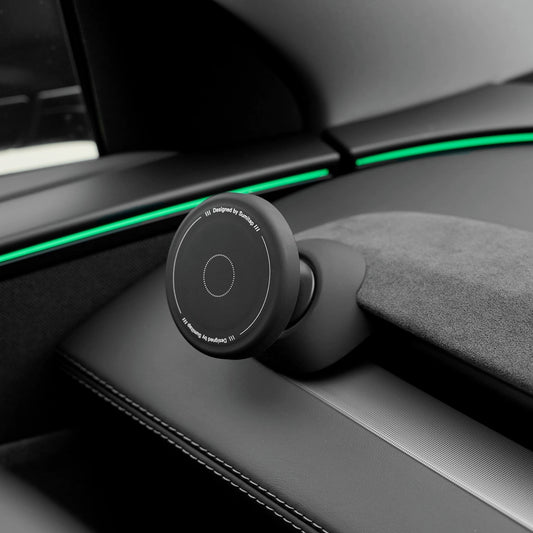 EVKITT Magnetic Phone Holder for Tesla Model 3 Highland Model Y Juniper Silicone MagSafe Car Mount LHD & RHD Dashboard Interior Accessory