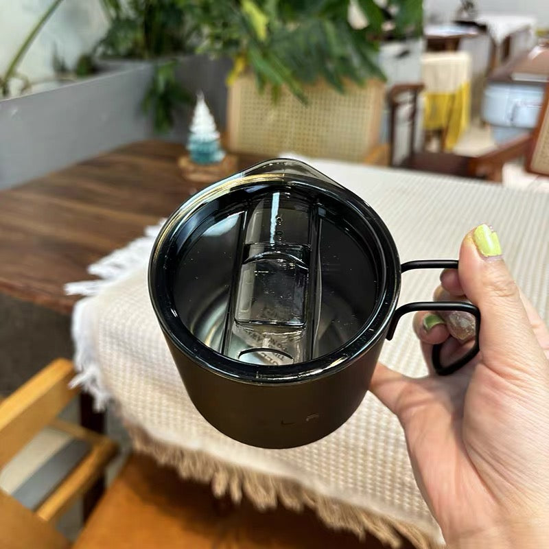 EVKITT Stainless Steel Insulated Car Coffee Mug for Tesla All Models (Premium 316 Stainless Steel, 16oz)