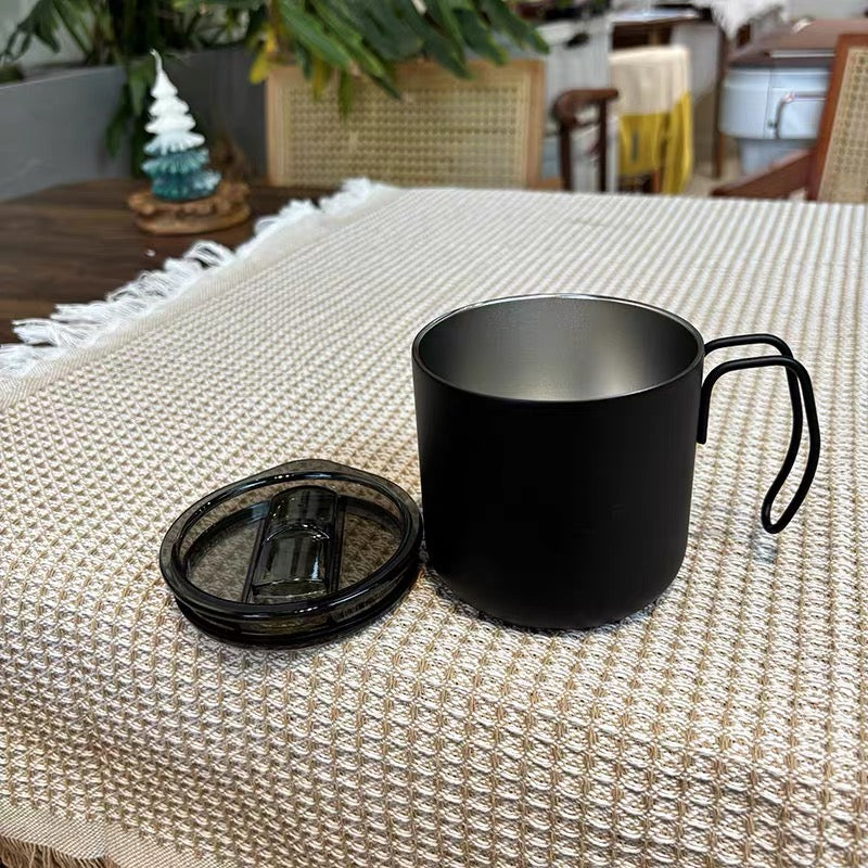 EVKITT Stainless Steel Insulated Car Coffee Mug for Tesla All Models (Premium 316 Stainless Steel, 16oz)