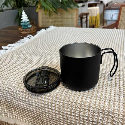 EVKITT Stainless Steel Insulated Car Coffee Mug for Tesla All Models (Premium 316 Stainless Steel, 16oz)