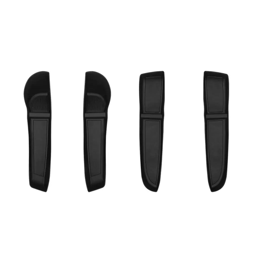 EVKITT Silicone Front & Rear Door Side Storage Boxes for Tesla Model Y  Model 3 2021-2026 (Premium Silicone, 4-Pack)