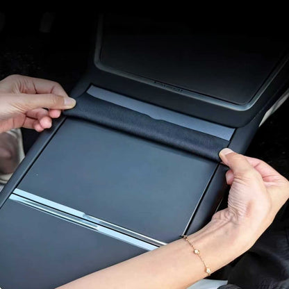 EVKITT Center Console Static-Cling Anti-Slip Silicone Pad Cover Anti-Scratch Control Panel Protective Mat for Tesla Model 3 Highland & Model Y Juniper