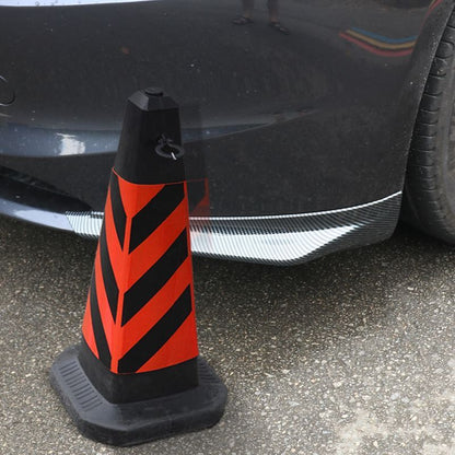 EVKITT Front Bumper Protector Lip Corner Guard Anti-Scratch Bumper Winglet Spoiler for Tesla Model 3 Highland (Premium Luxury High-Toughness Automotive ABS Matrix,  2-Piece Set)