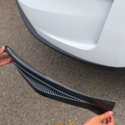 EVKITT Front Bumper Protector Lip Corner Guard Anti-Scratch Bumper Winglet Spoiler for Tesla Model Y Juniper 2025+（Premium Luxury High-Toughness Automotive ABS 2-Piece Set）