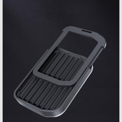 EVKITT Performance Aluminum Pedal Covers for Tesla Model 3 Highland & Model Y Juniper (Premium Anti-Slip Foot Pedal Pads, Metallic Silver 2PCS)