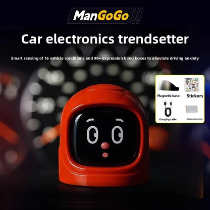 EVKITT Interactive Silicone Car Electronic Pet Robot for All Tesla Models & Desktop (Premium Polymer, Multi-Expression)