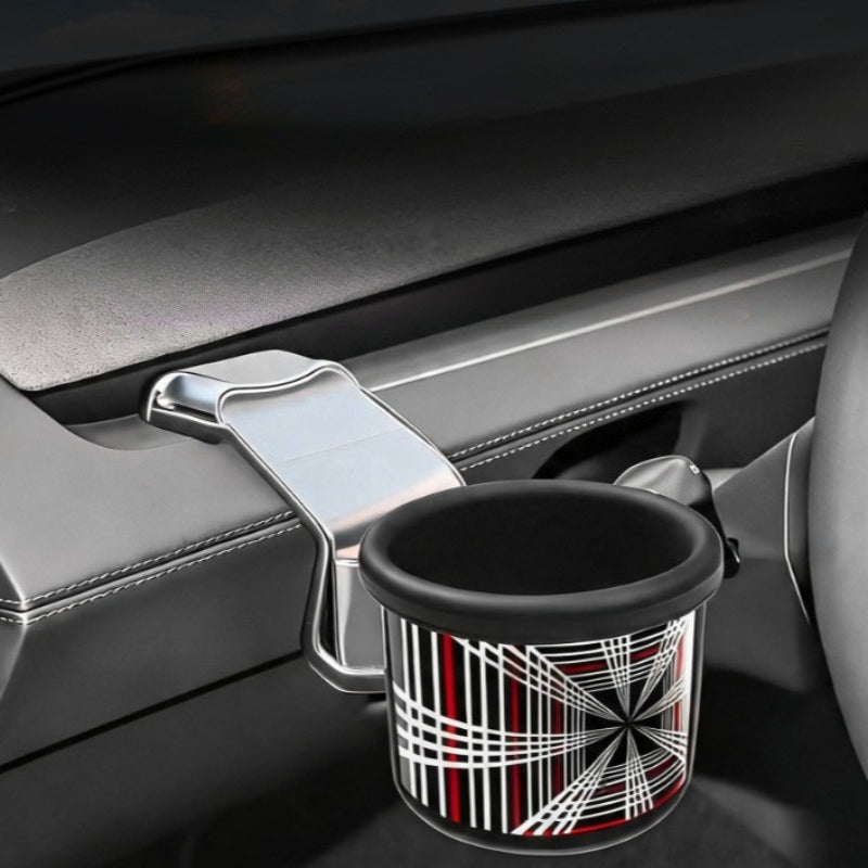 EVKITT Anti-Shake Silicone Cup Holder Insert for Tesla Model 3 Highland & Model Y Juniper (1-Pack)
