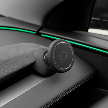EVKITT Magnetic Phone Holder for Tesla Model 3 Highland Model Y Juniper Silicone MagSafe Car Mount LHD & RHD Dashboard Interior Accessory