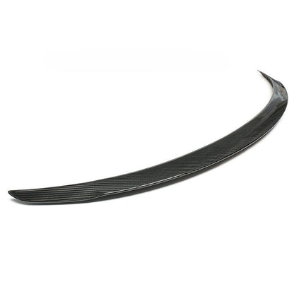 EVKITT Flanking Retrofit Rear Tail Spoiler Performance Wing for Tesla Model Y Juniper 2026+ (Real Dry Carbon Fiber, Glossy Black 1-Piece)