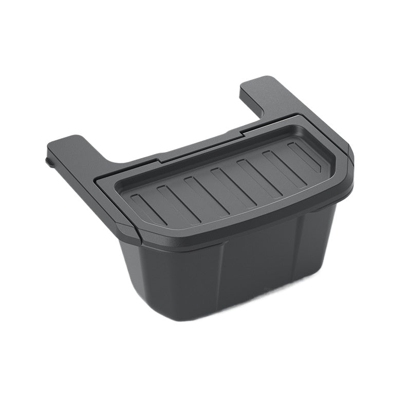 EVKITT Rear Armrest Console Storage Box & Garbage Organizer Under-Vent Seatback Trash Caddy for Tesla Model YL