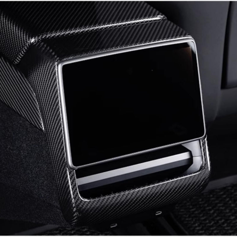 EVKITT Rear Screen Trim Frame Display Bezel Protector Cover for Tesla Model 3 Highland